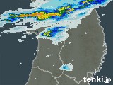 雨雲レーダー(2023年07月31日)