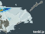 雨雲レーダー(2023年08月03日)