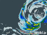 雨雲レーダー(2023年08月06日)