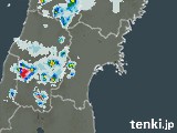雨雲レーダー(2023年08月06日)