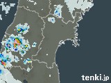 雨雲レーダー(2023年08月07日)