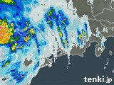 雨雲レーダー(2023年08月15日)