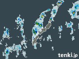雨雲レーダー(2023年08月24日)
