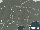 2023年10月05日の山梨県の雨雲レーダー