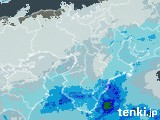 雨雲レーダー(2023年10月08日)