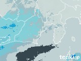 雨雲レーダー(2023年10月08日)
