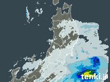 雨雲レーダー(2023年10月09日)