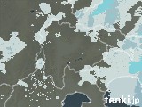 2023年10月09日の山梨県の雨雲レーダー