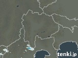 2023年10月11日の山梨県の雨雲レーダー
