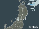雨雲レーダー(2023年10月17日)