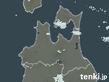 雨雲レーダー(2023年10月17日)