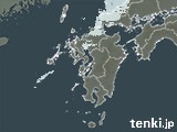 2023年10月19日の九州地方の雨雲レーダー