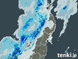雨雲レーダー(2023年10月20日)