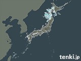 雨雲レーダー(2023年10月22日)