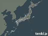 雨雲レーダー(2023年10月23日)