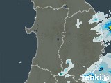 雨雲レーダー(2023年10月25日)