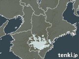 2023年11月29日の奈良県の雨雲レーダー