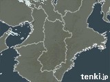 2023年11月30日の奈良県の雨雲レーダー