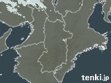 2023年12月03日の奈良県の雨雲レーダー