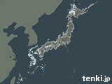 雨雲レーダー(2023年12月10日)