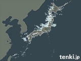 雨雲レーダー(2023年12月18日)