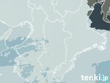 2023年12月19日の奈良県の雨雲レーダー