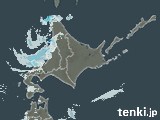 2023年12月21日の北海道地方の雨雲レーダー