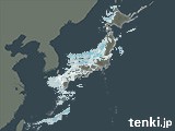 雨雲レーダー(2023年12月21日)