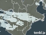 2023年12月21日の奈良県の雨雲レーダー