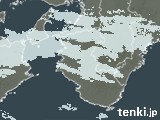 2023年12月22日の和歌山県の雨雲レーダー