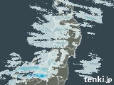 雨雲レーダー(2023年12月23日)