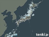 雨雲レーダー(2023年12月23日)