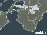 2023年12月25日の和歌山県の雨雲レーダー
