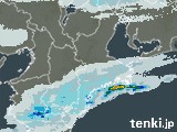 2023年12月31日の三重県の雨雲レーダー