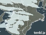 2024年01月07日の奈良県の雨雲レーダー