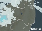 雨雲レーダー(2024年01月08日)