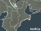 2024年01月08日の三重県の雨雲レーダー