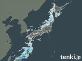 雨雲レーダー(2024年01月09日)