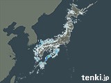 2024年01月10日の雨雲レーダー