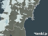 雨雲レーダー(2024年01月10日)