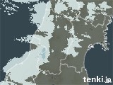 雨雲レーダー(2024年01月10日)