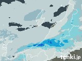雨雲レーダー(2024年01月12日)