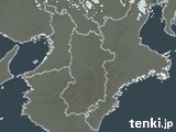 2024年01月15日の奈良県の雨雲レーダー