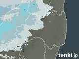 雨雲レーダー(2024年01月18日)