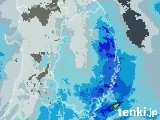 雨雲レーダー(2024年01月21日)