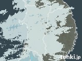 雨雲レーダー(2024年01月23日)