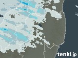 雨雲レーダー(2024年01月25日)