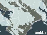 2024年01月25日の奈良県の雨雲レーダー