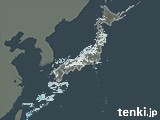 雨雲レーダー(2024年02月07日)