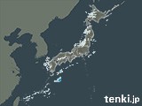 雨雲レーダー(2024年02月08日)